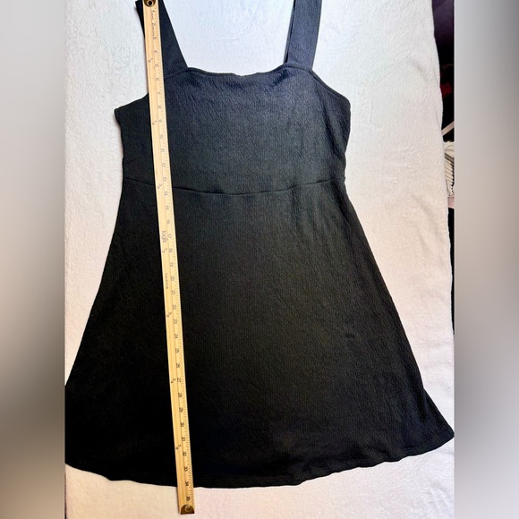 SO black stretchy fit N flare dress size Large- women’s - Picture 11 of 13